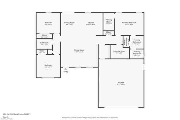 4303 W 12th St, Lehigh Acres, Florida 33971, image 1