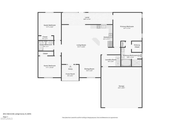 Lehigh Acres Residential, 3912 SW 16th St, Lehigh Acres, Florida 33976, image 1