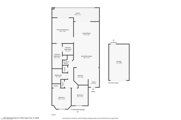 Casa Di Fiori, 1051 Winding Pines Cir #203, Cape Coral, Florida 33909, image 2