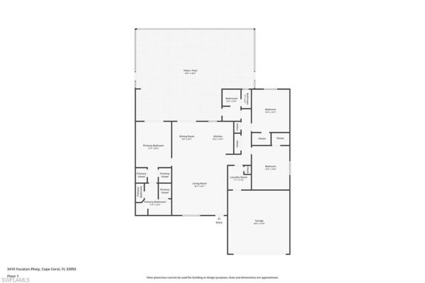 Cape Coral Residential, 3410 Yucatan Pkwy, Cape Coral, Florida 33993, image 3