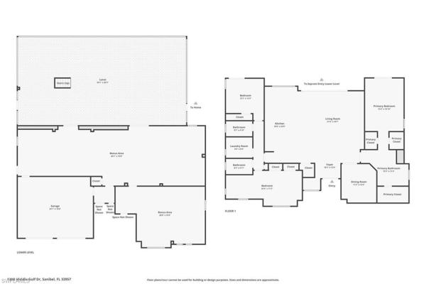 Metes & Bounds, 1890 Middle Gulf Dr, Sanibel, Florida 33957, image 1