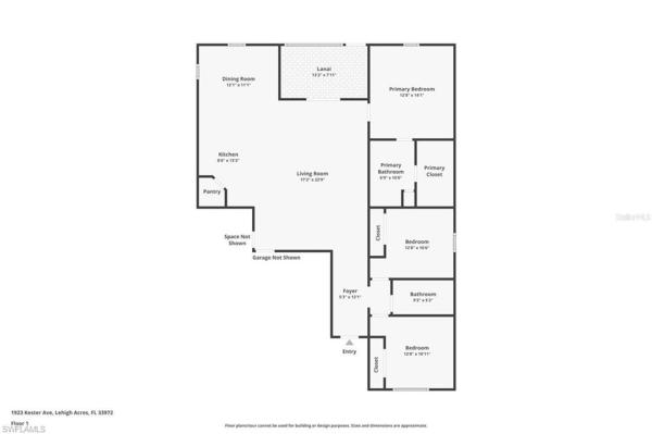 1923 Kester Ave, Lehigh Acres, Florida 33972, image 1