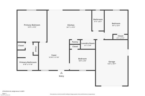 Lehigh Acres Residential, 2718 W 67th St, Lehigh Acres, Florida 33971, image 1