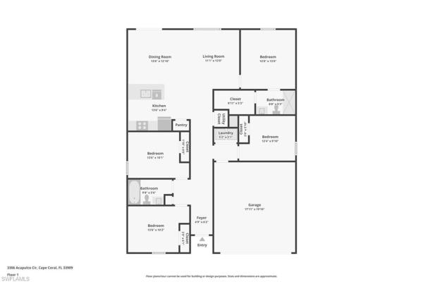 Entrada, 3306 Acapulco Cir, Cape Coral, Florida 33909, image 1