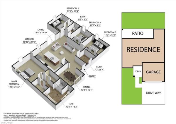 Cape Coral, 4313 27th Ter, Cape Coral, Florida 33993, image 1