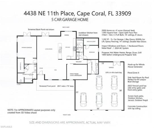 4438 11th Pl, Cape Coral, Florida 33909, image 1
