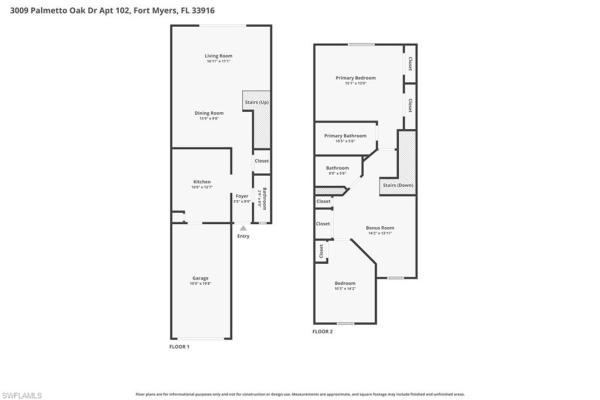 Forest Lake Townhomes, 3009 Palmetto Oak Dr #102, Fort Myers, Florida 33916, image 1