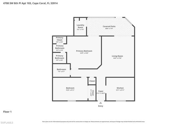 Baruna Bay, 4708 8th Pl #103, Cape Coral, Florida 33914, image 1