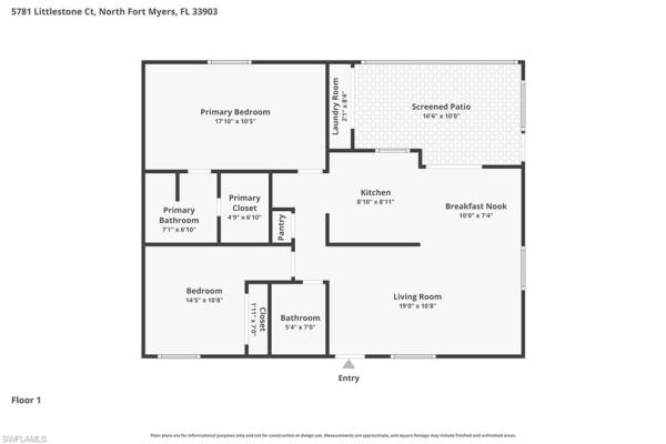 5781 Littlestone Ct #2, North Fort Myers, Florida 33903, image 1