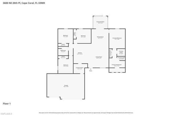 Cape Coral Residential, 3600 20th Pl, Cape Coral, Florida 33909, image 1