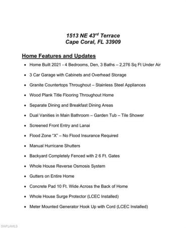 Cape Coral, 1513 43rd Ter, Cape Coral, Florida 33909, image 1