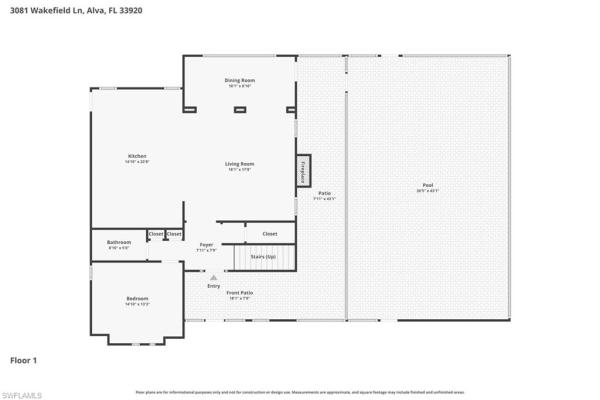 Alva Residential, 3081 Wakefield Ln, Alva, Florida 33920, image 2