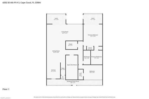Country Club Estates, 4202 4th Pl #3, Cape Coral, Florida 33904, image 1