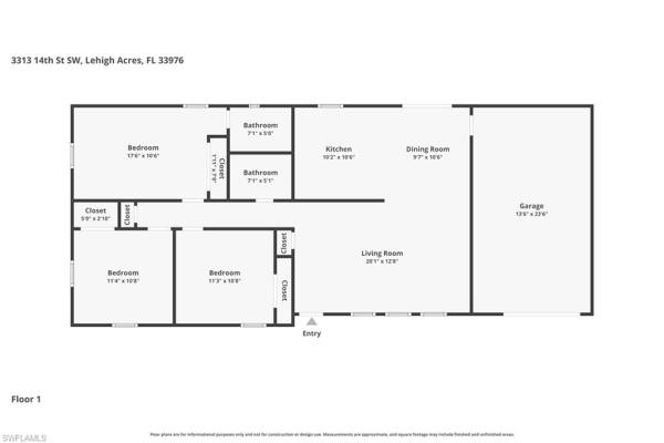 3313 SW 14th St, Lehigh Acres, Florida 33976, image 1