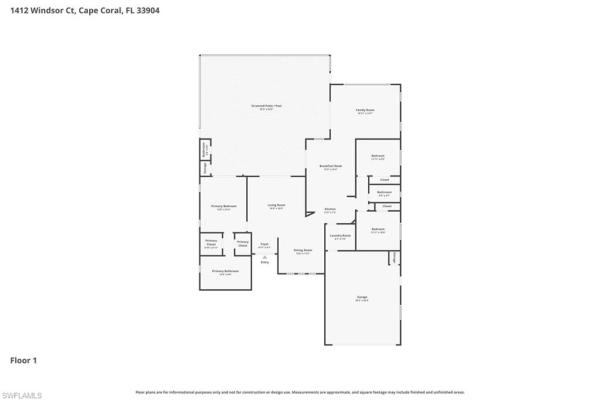 Cape Coral, 1412 Windsor Ct, Cape Coral, Florida 33904, image 1