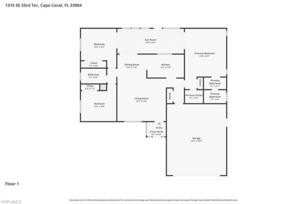 Cape Coral, 1315 33rd Ter, Cape Coral, Florida 33904, image 2
