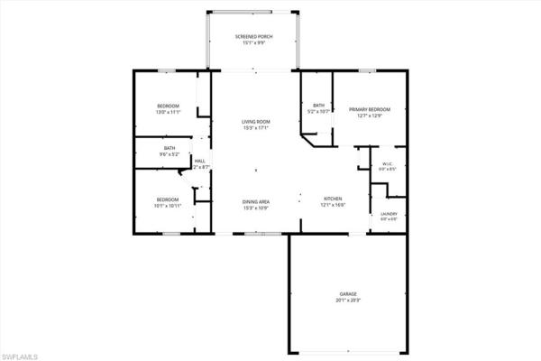Lehigh Acres Residential, 1036 E Belmont St, Lehigh Acres, Florida 33974, image 1