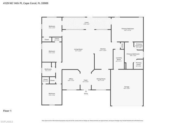 Cape Coral, 4129 14th Pl, Cape Coral, Florida 33909, image 1