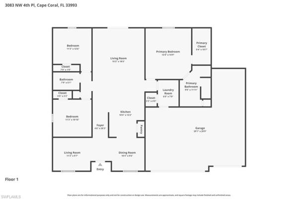 Cape Coral Residential, 3083 4th Pl, Cape Coral, Florida 33993, image 1