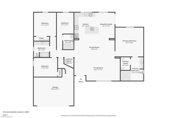 Bright Water, 3312 Saint Kilda Rd, Sanibel, Florida 33957, image 1