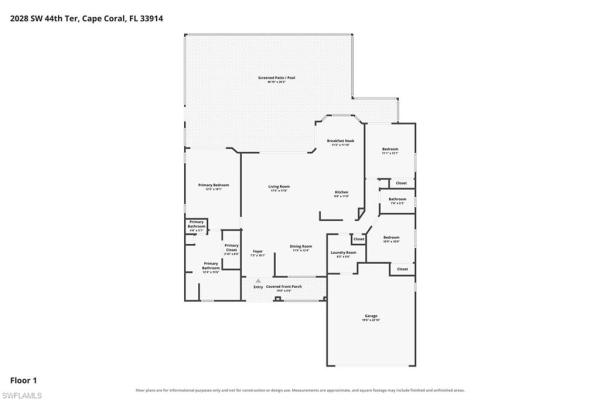 Cape Coral Residential, 2028 44th Ter, Cape Coral, Florida 33914, image 2