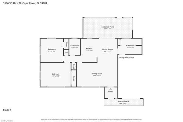 Cape Coral Residential, 3106 18th Pl, Cape Coral, Florida 33904, image 1