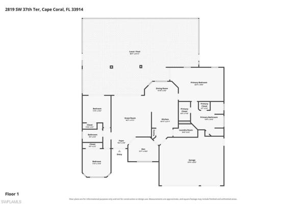 Cape Coral Residential, 2819 37th Ter, Cape Coral, Florida 33914, image 1