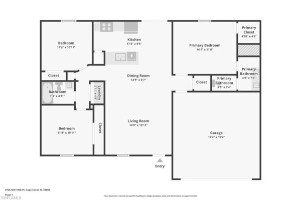 Cape Coral Residential, 2725 19th Pl, Cape Coral, Florida 33993, image 1