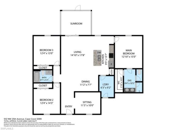Cape Coral Residential, 512 25th Ave, Cape Coral, Florida 33993, image 2