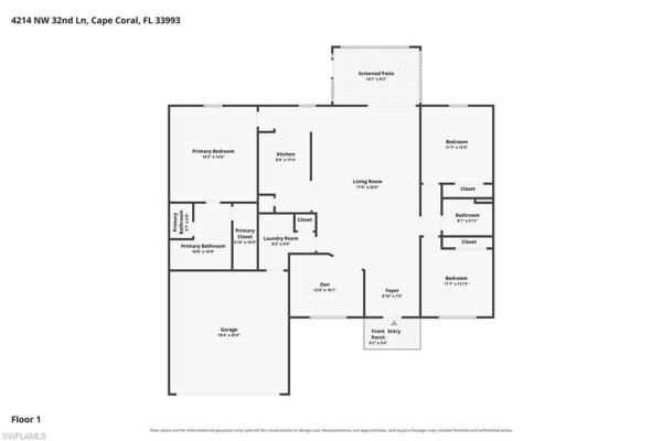 Cape Coral Residential, 4214 32nd Ln, Cape Coral, Florida 33993, image 1