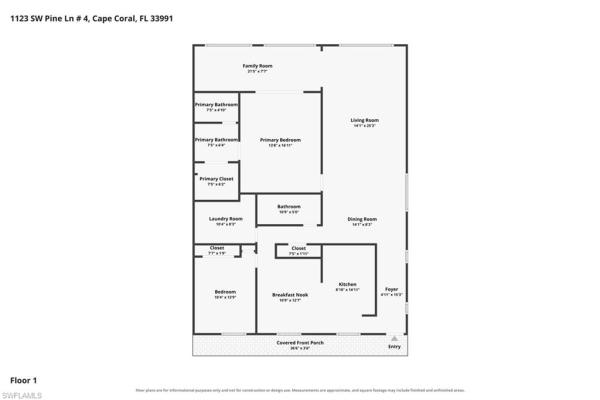 1123 Pine Ln #4, Cape Coral, Florida 33991, image 2