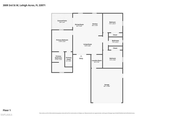 Lehigh Acres, 3009 W 3rd St, Lehigh Acres, Florida 33971, image 1