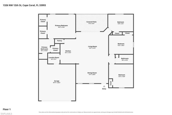 Cape Coral Residential, 1326 12th St, Cape Coral, Florida 33993, image 1