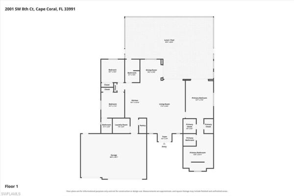 Cape Coral Residential, 2001 8th Ct, Cape Coral, Florida 33991, image 1