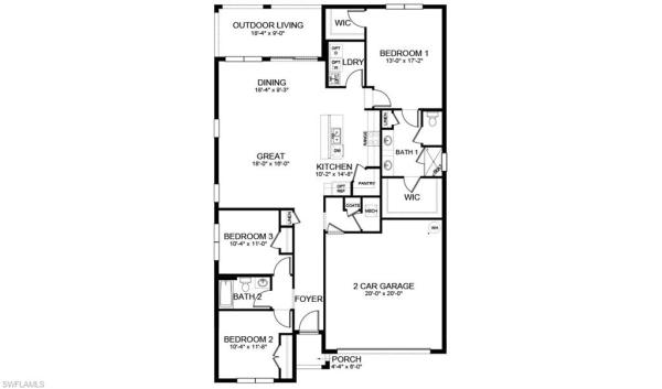 735 Heather Lake Ave, Cape Coral, Florida 33993, image 1
