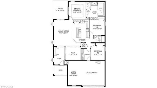 Lehigh Acres Residential, 2218 Mcarthur Ave, Lehigh Acres, Florida 33902, image 1