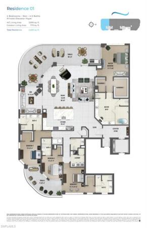 Infinity At The Colony, 4810 Pelican Colony Blvd #2101, Bonita Springs, Florida 34134, image 1