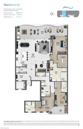 Infinity At The Colony, 4810 Pelican Colony Blvd #2002, Bonita Springs, Florida 34134, image 1