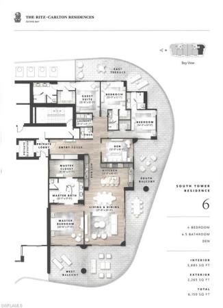 The Ritz-Carlton Residences Estero Bay, 5000 Coconut Rd #1706, Bonita Springs, Florida 34134, image 1