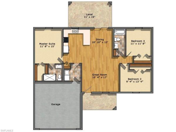 Lehigh Acres Residential, 2818 W 43rd St, Lehigh Acres, Florida 33971, image 1
