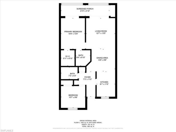 Central Park South, 9285 Lake Park Dr #203, Fort Myers, Florida 33919, image 1
