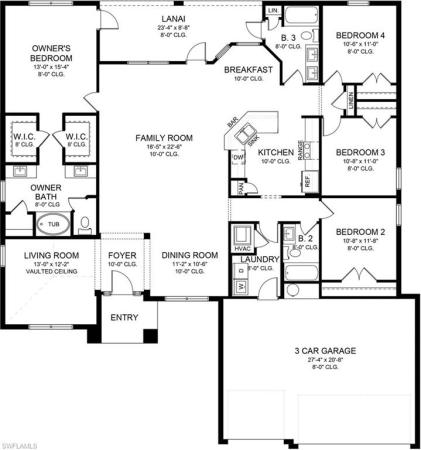 Cape Coral Residential, 2806 Surfside Blvd, Cape Coral, Florida 33914, image 1