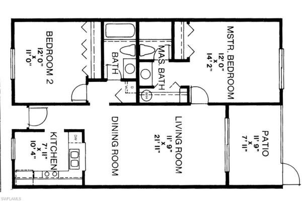 Boca Ciega Village, 1046 Pine Isle Ln #1046, Naples, Florida 34112, image 1