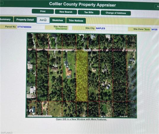 Golden Gate Estates, 20TH AVE NE, NAPLES FL 34120, Naples, Florida 34120, image 1