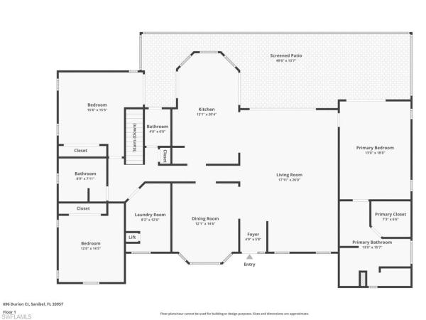 East Rocks, 696 Durion Ct, Sanibel, Florida 33957, image 1