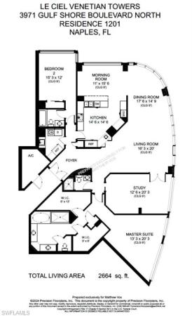 Le Ciel Venetian Tower At Park Shore, 3971 N Gulf Shore Blvd #1201, Naples, Florida 34103, image 1