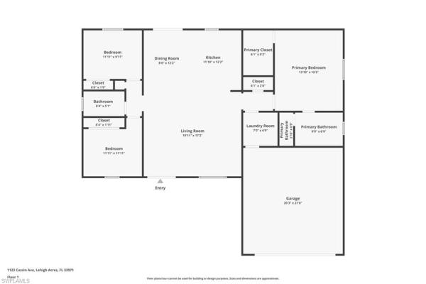 Lehigh Acres Residential, 1123 Cassin Ave, Lehigh Acres, Florida 33971, image 1
