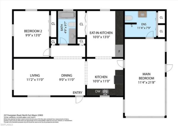North Fort Myers No HOA, 257 & 259 Evergreen Rd, North Fort Myers, Florida 33903, image 1