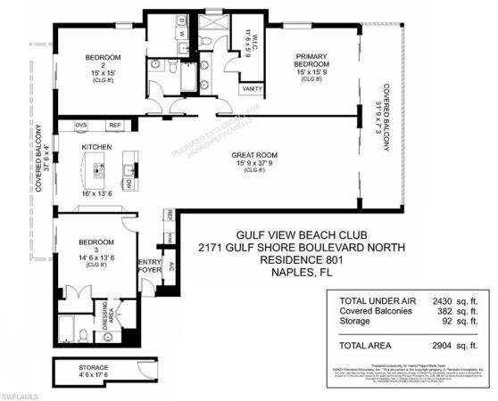 Gulf View Beach Club, 2171 N Gulf Shore Blvd #801, Naples, Florida 34102, image 1