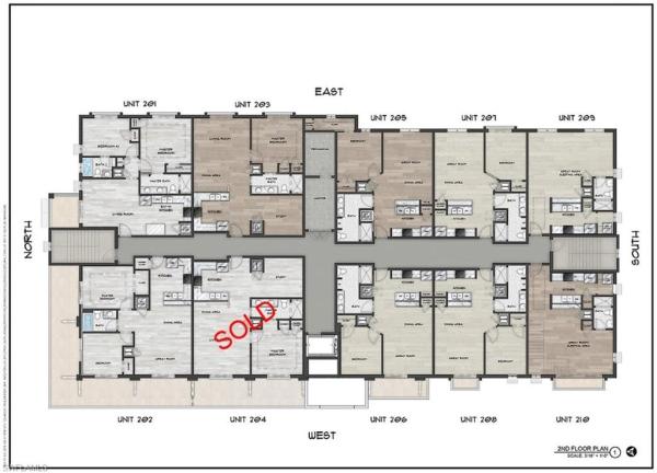 SoCe Flats At Olde Naples, 101 S 8th St #206, Naples, Florida 34102, image 1